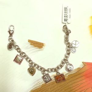 Brighton World Peace Charm Bracelet